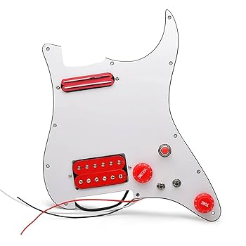 ピックガード　ピックアップ Amazon | エレキギターピックガードピックアップ エレキギター